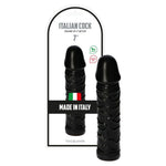 Dildo Gustavo Toyz4lovers negru 18 cm