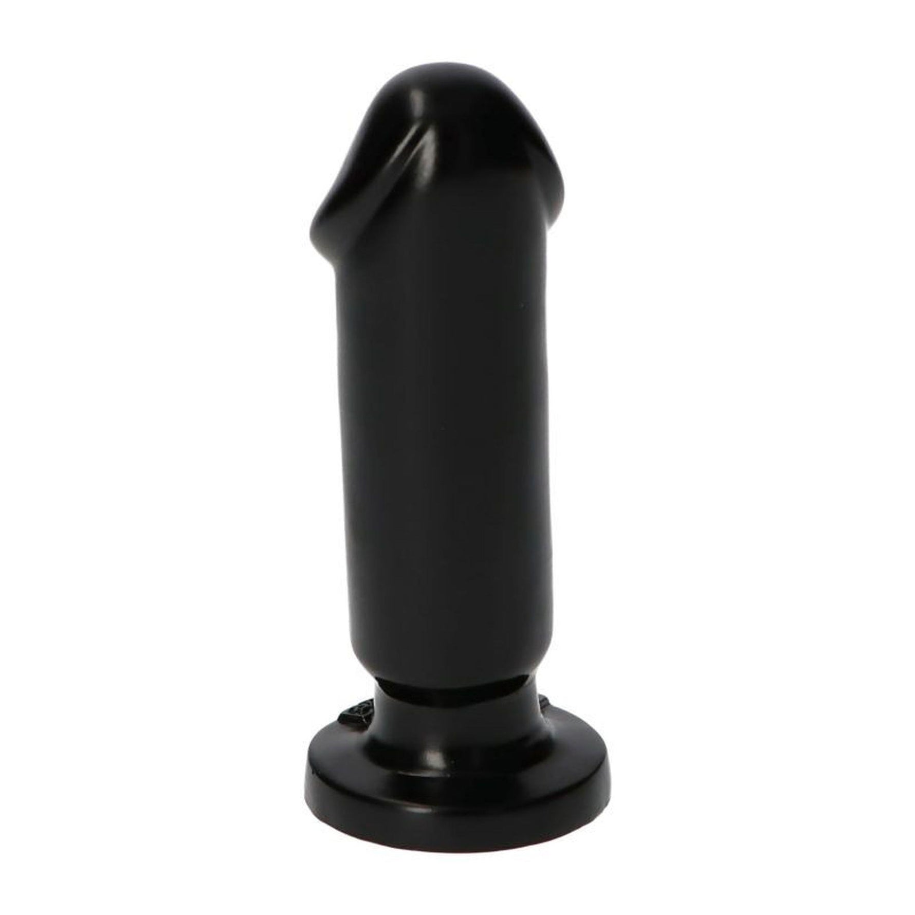 Dildo anal cu ventuză Toyz4lovers Caio, negru, 13 cm