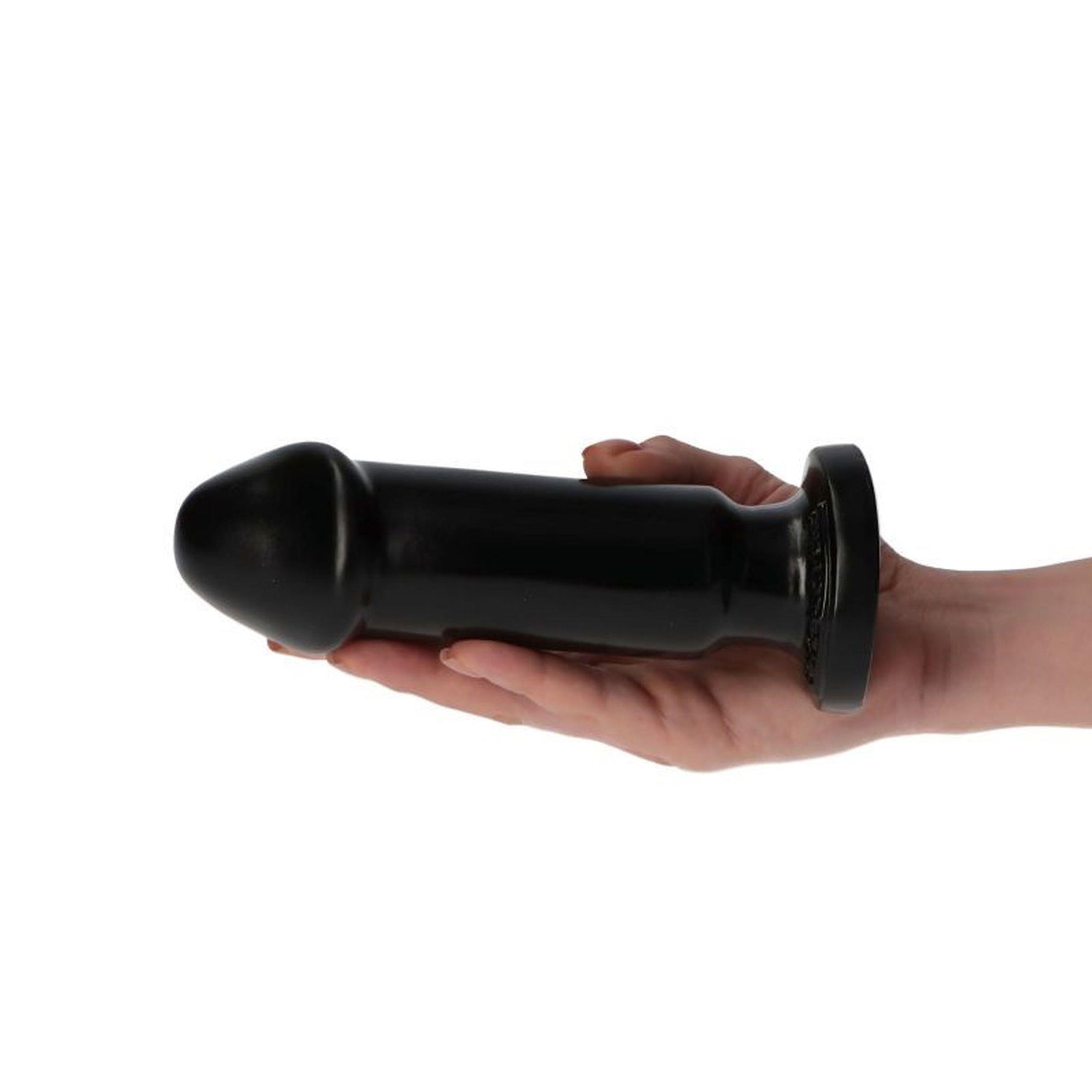 Dildo anal cu ventuză Toyz4lovers Caio, negru, 13 cm
