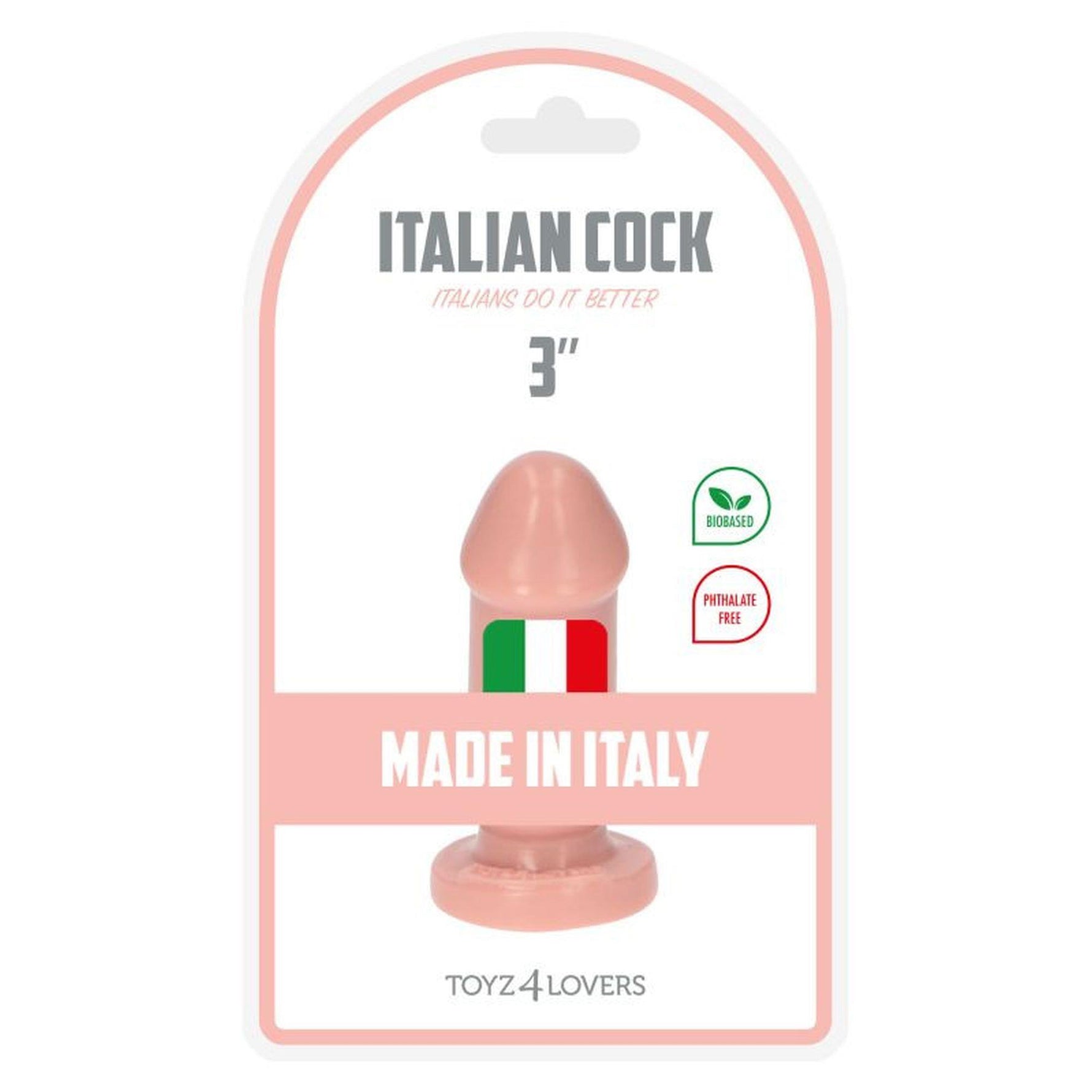 Dildo anal Mio culoarea pielii Toyz4lovers 8 cm cu ventuză