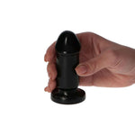 Dop anal Mio Toyz4lovers negru 8 cm cu ventuză