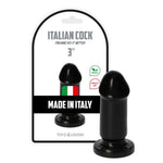 Dop anal Mio Toyz4lovers negru 8 cm cu ventuză