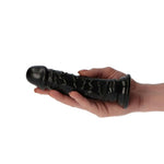 Dildo realist Rino Toyz4lovers negru 14 cm cu ventuză