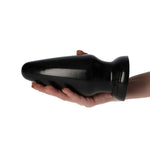 Dop anal italian pentru penis Toyz4lovers PVC negru 16,5 cm