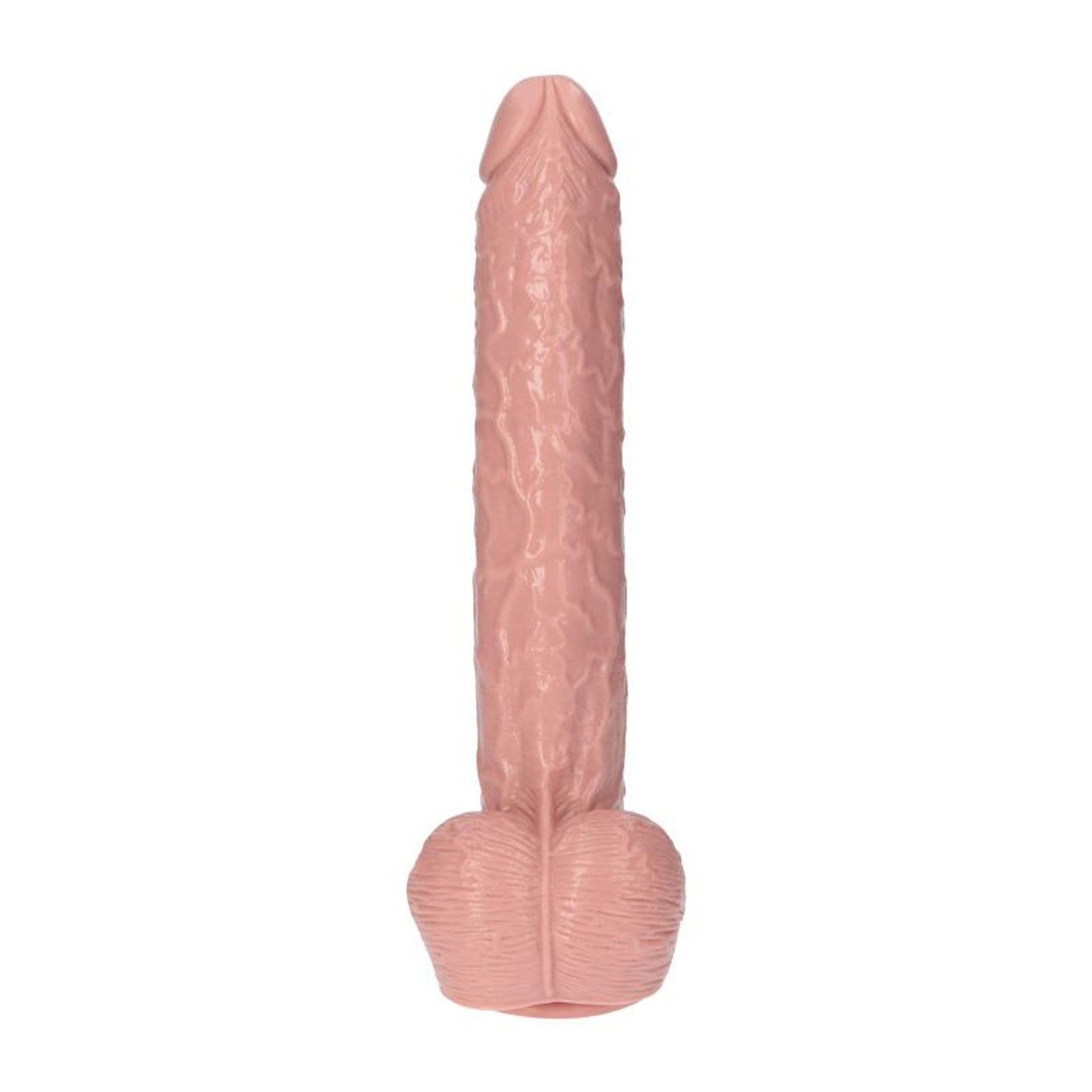 Dildo gigant italian cu penis Toyz4lovers, culoarea pielii, 40 cm