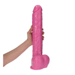 Dildo-uri gigantice Toyz4lovers cu penis italian, roz, 40 cm