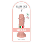 Dildo realist Toyz4lovers Italian Cock de culoarea pielii, 12,5 cm