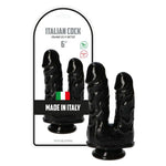 Dildo dublu Toyz4lovers cu ventuză negru 155 cm