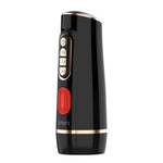Masturbator Leten New Era cu vibrații și aspirație USB 16,6 cm