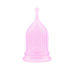 Cupe menstruale Elys din silicon roz, set de 3