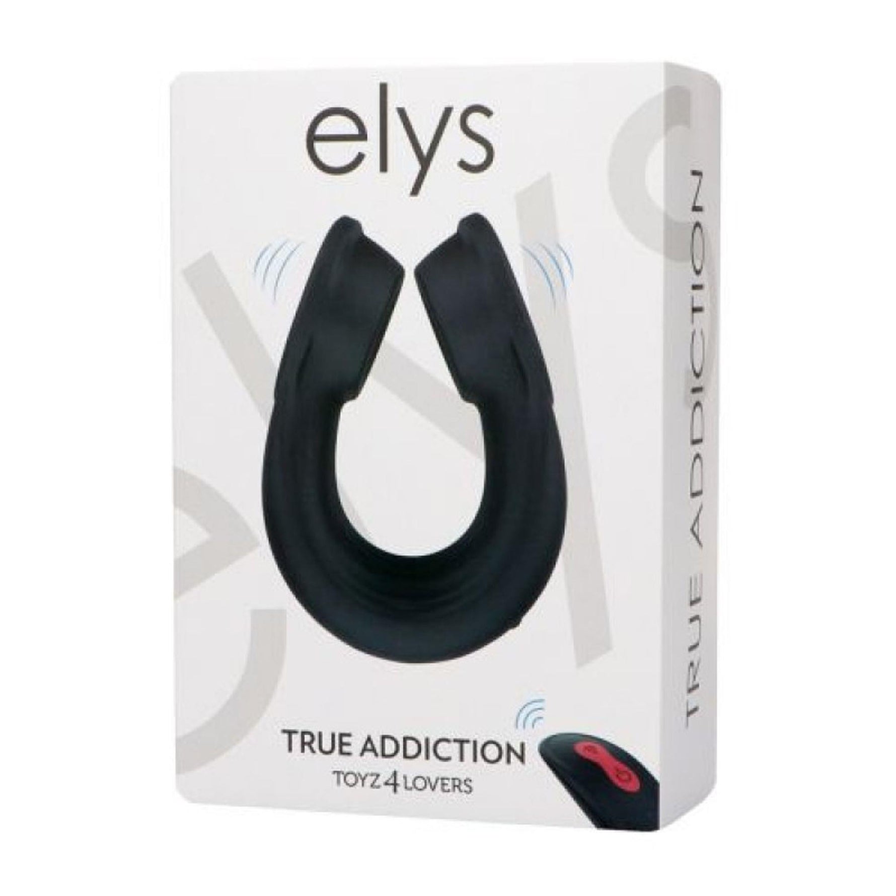 Vibrator Toyz4lovers True Addiction negru cu telecomandă USB