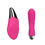 Vibrator Leten Pro Delight roz cu motor dublu USB 12,5 cm