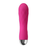 Vibrator Leten Pro Delight roz cu motor dublu USB 12,5 cm