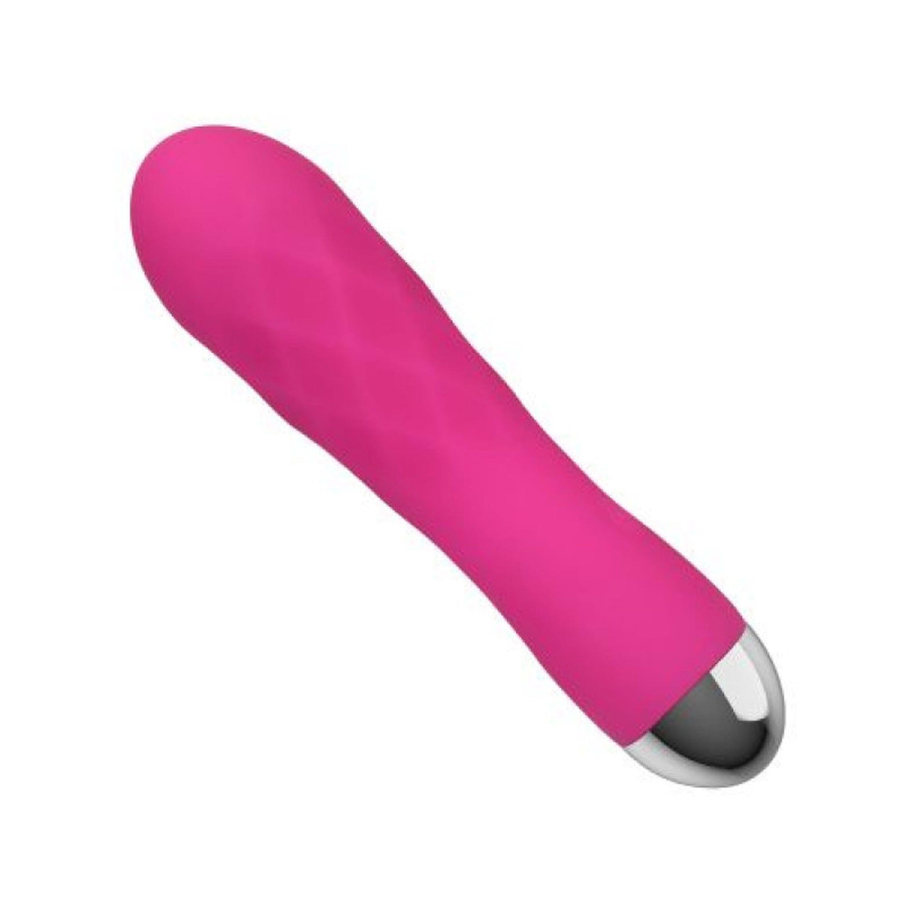 Vibrator Leten Pro Delight roz cu motor dublu USB 12,5 cm