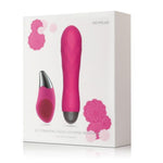 Vibrator Leten Pro Delight roz cu motor dublu USB 12,5 cm