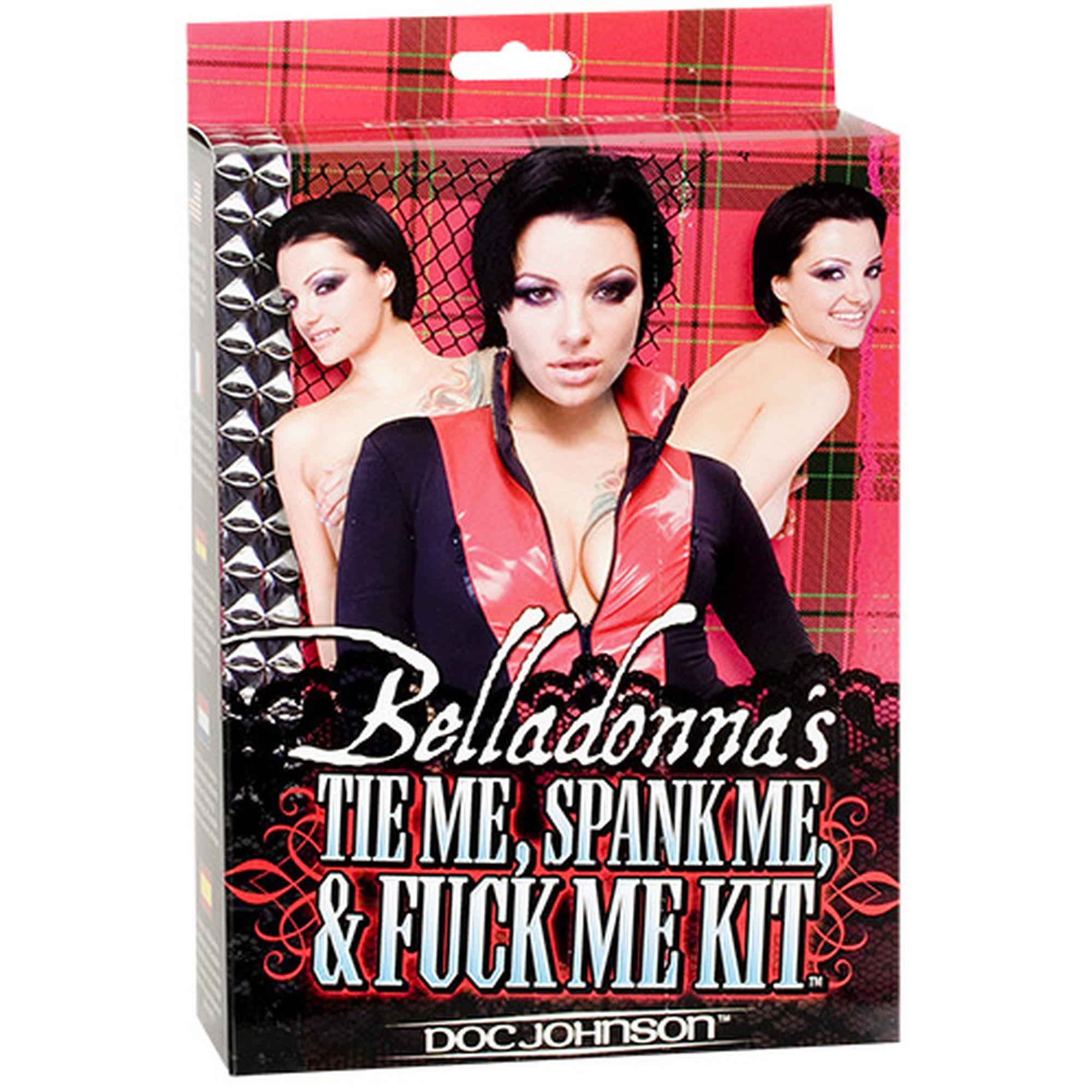 Set vibratoare Belladonna Tie Me roz ABS