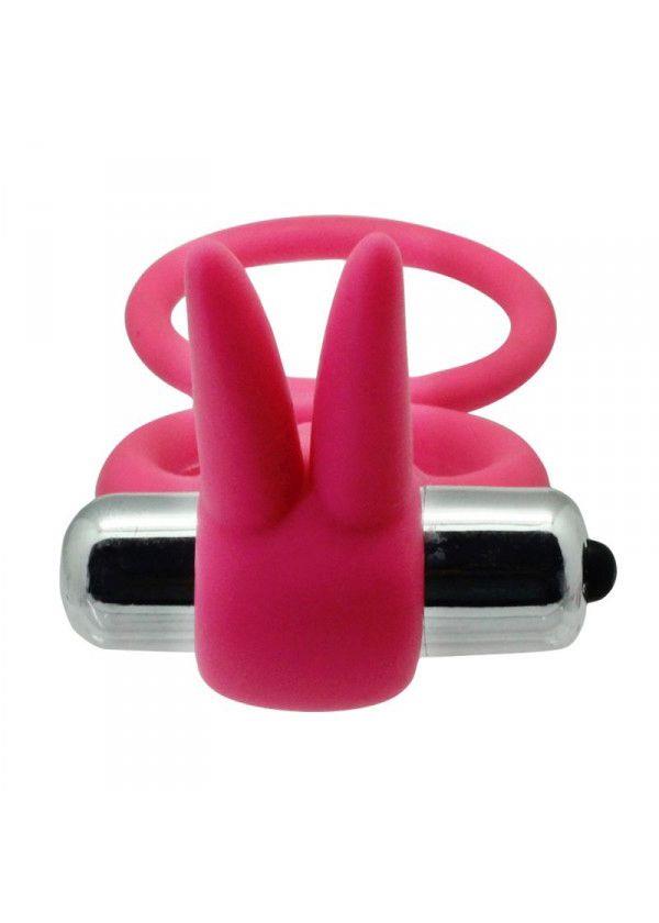 Ring-AMPLIFICATOR PENTRU CUPLU, STIMULATOR CLITORIAN CU GÂDILĂTOR