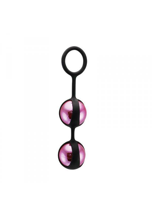 Bile de oțel Toyz4lovers cu două greutăți, 3,5 cm