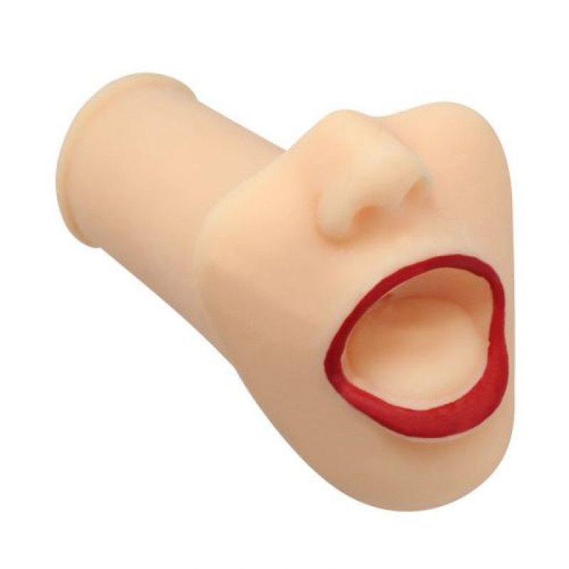 Masturbator bucal Toyz4lovers TPE, culoarea pielii, 15-5 cm