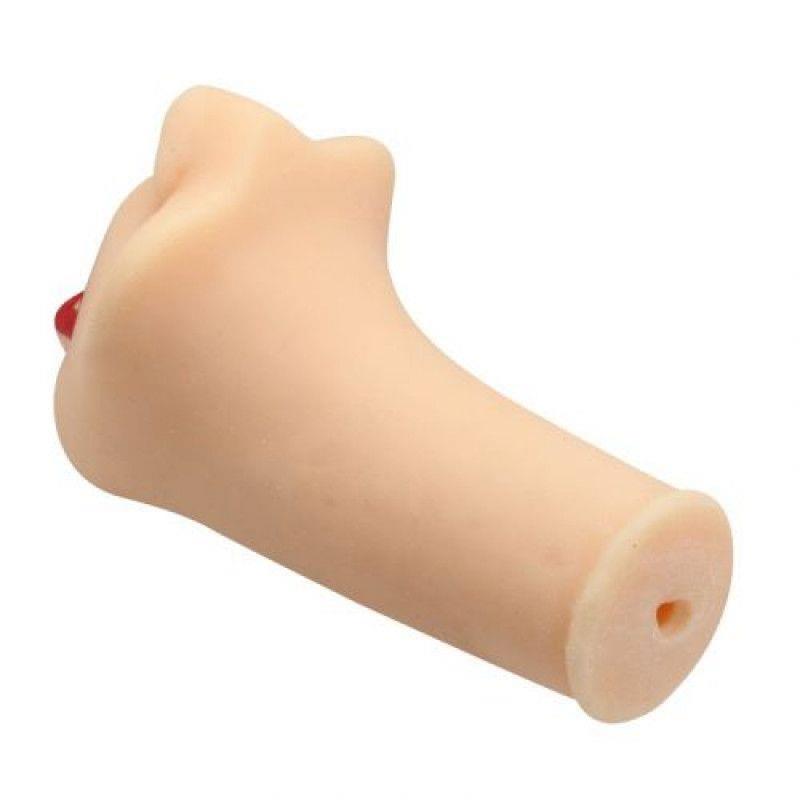 Masturbator bucal Toyz4lovers TPE, culoarea pielii, 15-5 cm