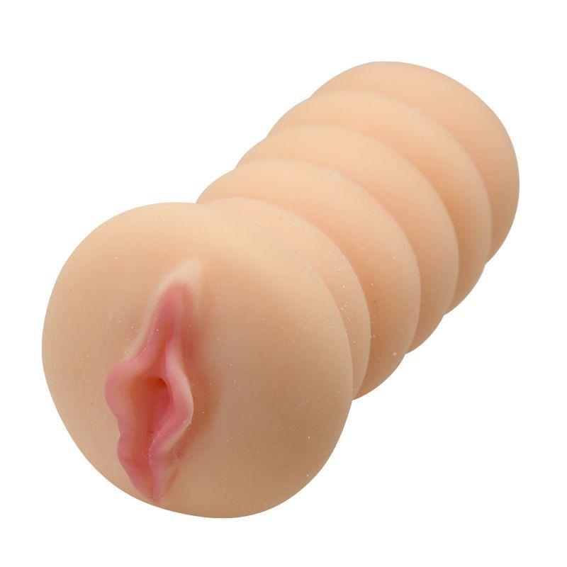 Masturbator vaginal extensibil Toyz4lovers, 15,5 cm, din piele