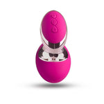 Vibrator Lotus din silicon Toyz4lovers roz 10 cm reîncărcabil