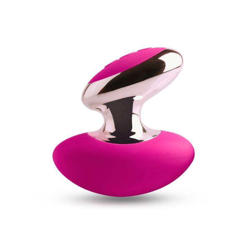 Vibrator Lotus din silicon Toyz4lovers roz 10 cm reîncărcabil