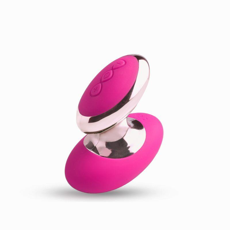 Vibrator Lotus din silicon Toyz4lovers roz 10 cm reîncărcabil
