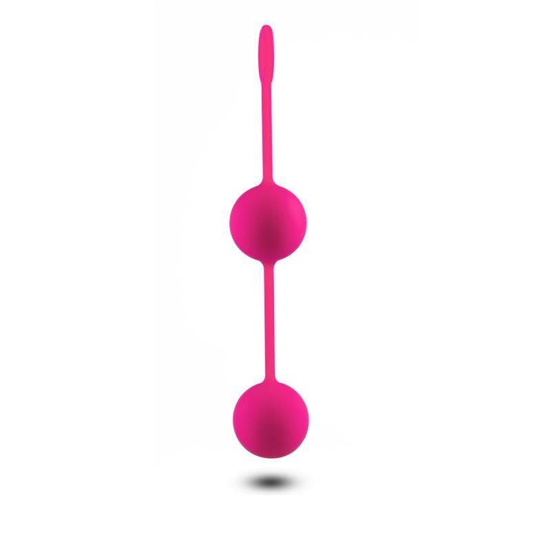 Bile vaginale din silicon Toyz4lovers roz 18 cm
