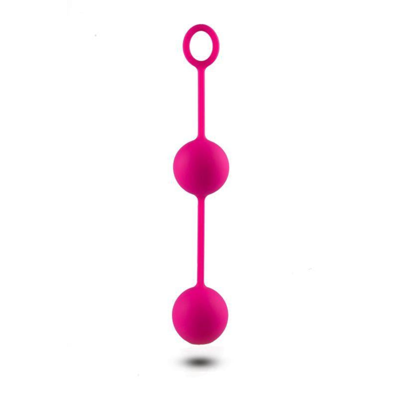 Bile vaginale din silicon Toyz4lovers roz 18 cm