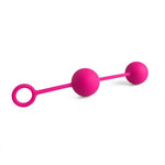 Bile vaginale din silicon Toyz4lovers roz 18 cm