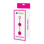 Bile vaginale din silicon Toyz4lovers roz 18 cm