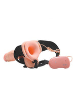 Proteză vibrantă pentru penis Real Rapture cu testicule de 20,5 cm
