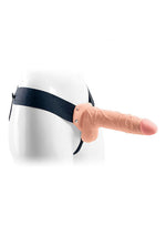 Proteză vibrantă pentru penis Real Rapture cu testicule de 20,5 cm