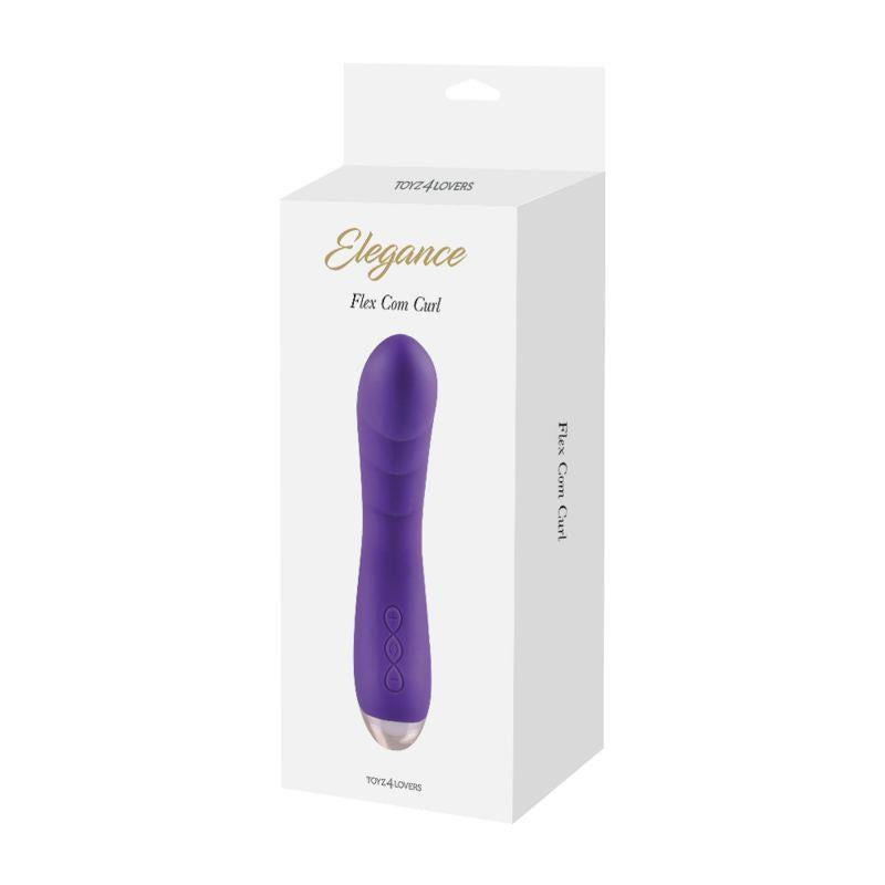Vibrator Toyz4lovers Flex Silicon pentru Punct G 16cm USB