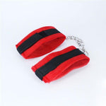 Set de bondage Toyz4Lovers roșu și negru