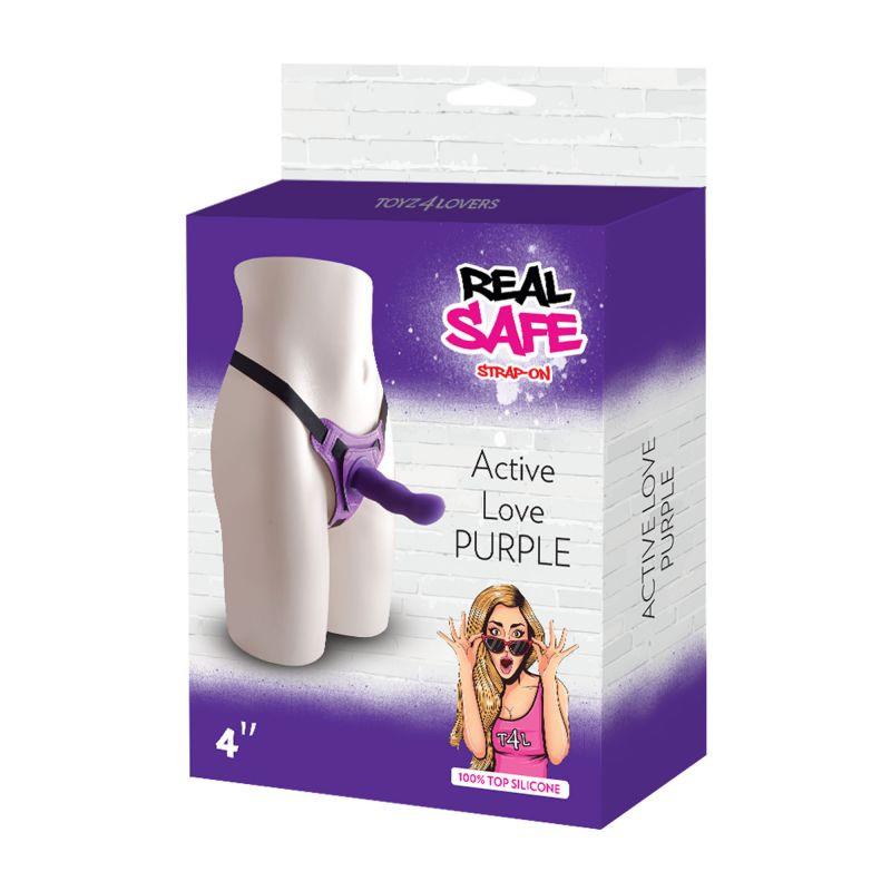 Curea reglabilă Toyz4lovers violet 10-5 cm