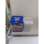 Cutie de Depozitare Alimente, Flippy, Cutie pentru Bucatarie, Cutie pentru Condimente, din PET ABS Silicon, 12.5 x 12.5