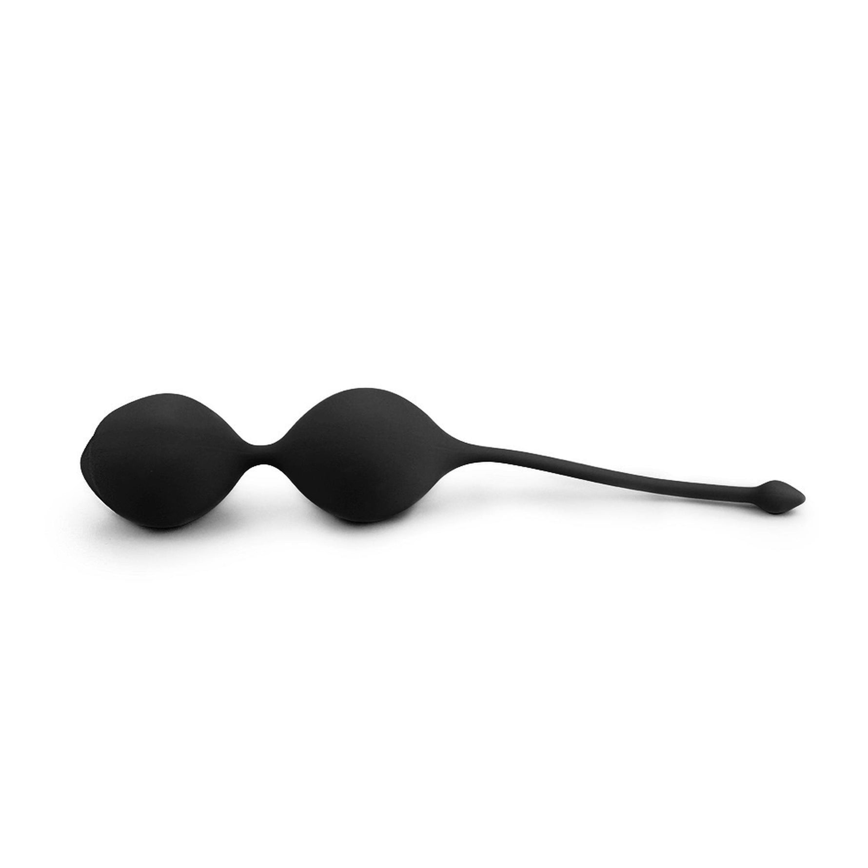 Bile Kegel Lovetoy din silicon, negre, impermeabile, 20 cm
