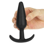 Plug anal din silicon Lure Me Classic Lovetoy, negru, 13 cm
