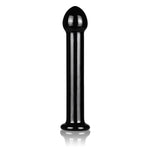 Dildo Romance Lovetoy din sticlă, negru, 16 cm
