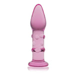 Lovetoy Dop Anal Romance din Sticlă Roz 14 cm