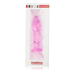 Lovetoy Dop Anal Romance din Sticlă Roz 14 cm