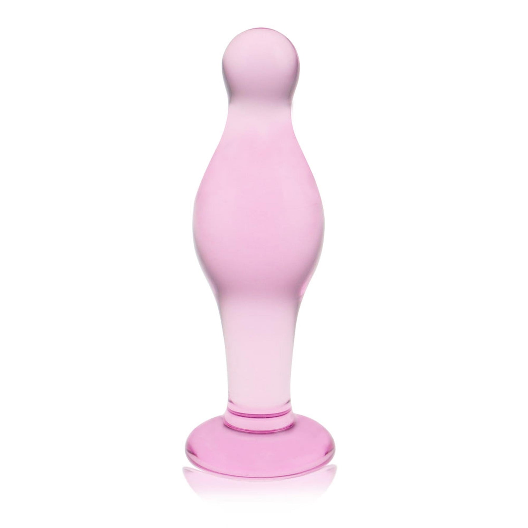 Lovetoy Dop Anal Romance din Sticlă Roz 11 cm