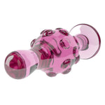 Lovetoy Dop Anal Romance din Sticlă Roz 11 cm