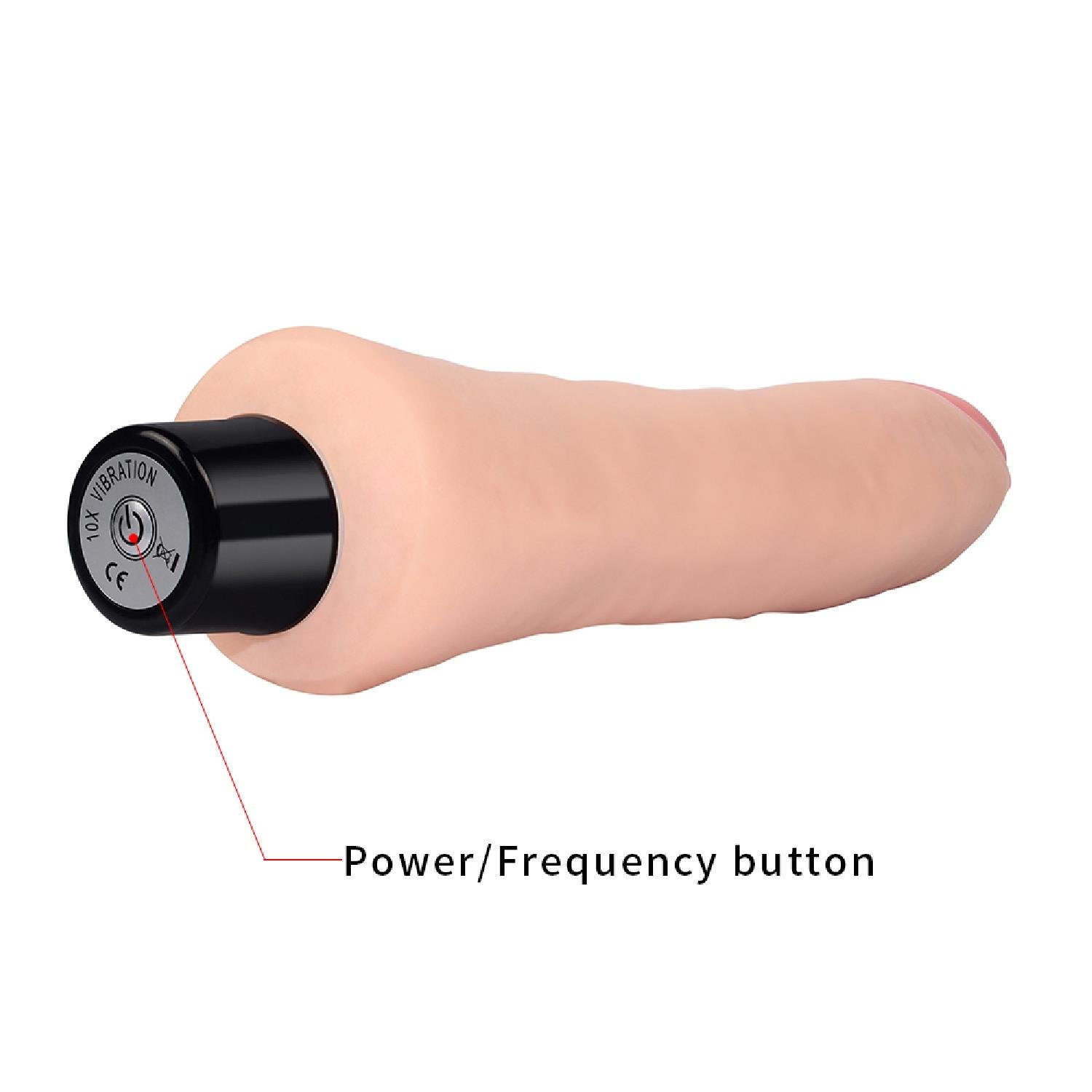 Vibrator realist moale Lovetoy Real Softee 23 cm