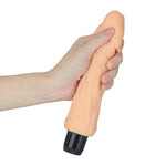 Vibrator realist Lovetoy Cyberskin, impermeabil, 20 cm
