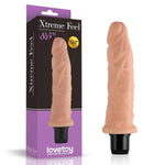 Vibrator realist Lovetoy Cyberskin de 19 cm