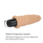 Vibrator realist Lovetoy Cyberskin de 19 cm