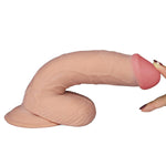 Vibrator realist ultra moale Lovetoy de 20 cm